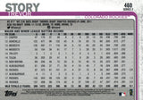 #460 Trevor Story Colorado Rockies 2019 Topps Series 2 Baseball Card