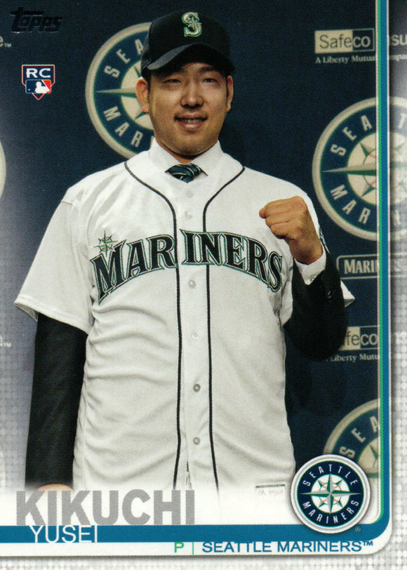 #632 Yusei Kikuchi Rookie Seattle Mariners 2019 Topps Series 2 Baseball Card