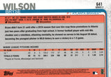#641 Bryse Wilson Rookie Atlanta Braves 2019 Topps Series 2 Baseball Card