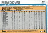 #564 Austin Meadows Future Stars Tampa Bay Rays 2019 Topps Series 2 Baseball Card