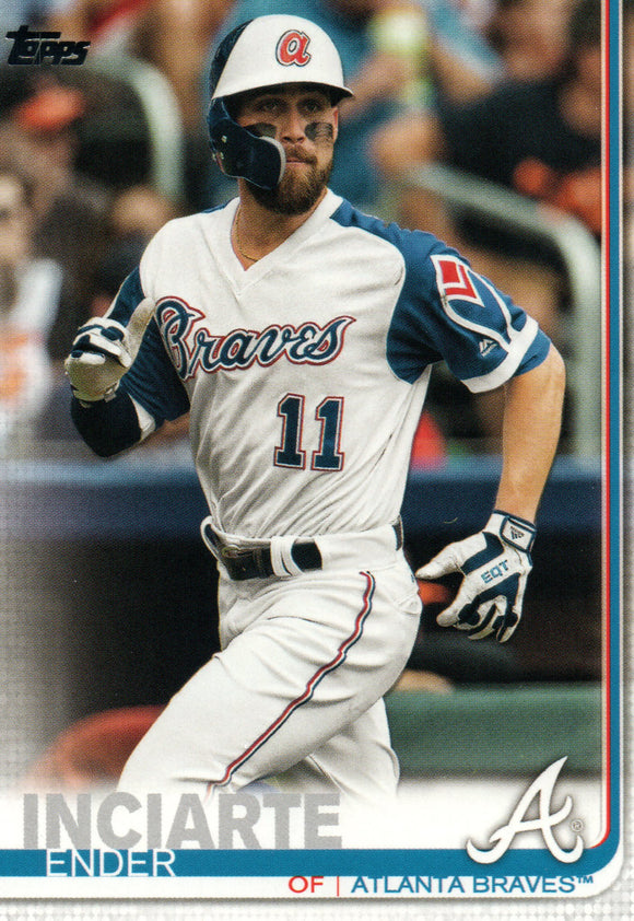#385 Ender Inciarte Atlanta Braves 2019 Topps Series 2 Baseball Card