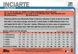 #385 Ender Inciarte Atlanta Braves 2019 Topps Series 2 Baseball Card