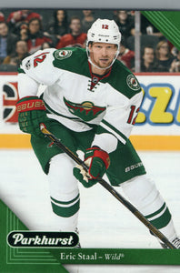 #116 Eric Staal Minnesota Wild 2017-18 Parkhurst Hockey Card
