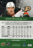 #4 Jakob Silfverberg Anaheim Ducks 2017-18 Parkhurst Hockey Card