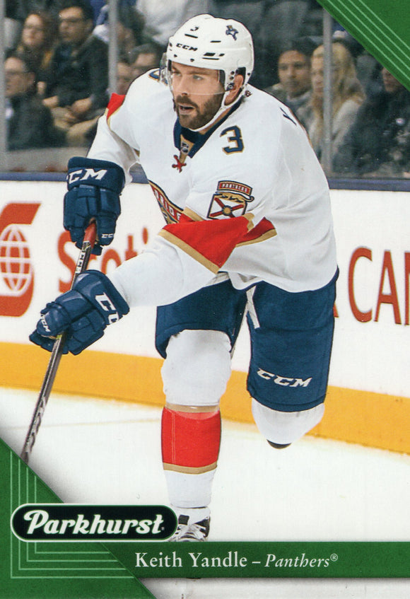 #103 Keith Yandle Florida Panthers 2017-18 Parkhurst Hockey Card