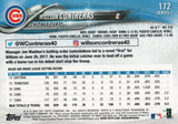 #172 Willson Contreras Chicago Cubs 2018 Topps Series 1 Baseball Card