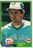 #444 Garth Iorg Toronto Blue Jays  1981 Topps Baseball Card DAM