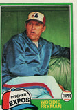 #394 Woodie Fryman Montreal Expos 1981 Topps Baseball Card DAN