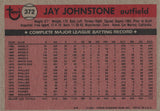 #372 Jay Johnstone Los Angeles Dodgers 1991 Topps Baseball Card DAP