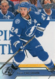 #166 Ryan Callahan Tampa Bay Lighting 2016-17 Uppr Deck Series 1 Hockey Card DAQ