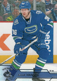 #182 Jannik Hansen Vancouver Canucks 2016-17 Uppr Deck Series 1 Hockey Card DAQ