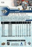 #109 Pekka Rinne Nashville Predators 2016-17 Upper Deck Series 1 Hockey Card DAR