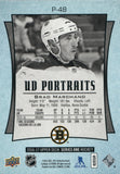 P-48 Brad Marchand UD Portaits Boston Bruins 2016-17 Upper Deck Series 1 Hockey Card DAR