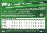 #484 Yonder Alonso Oakland Athletics 2017 Topps Series 2 Baseball Card DAS