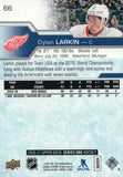 #66 Dylan Larkin Detroit Red Wings 2016-17 Upper Deck Series 1 Hockey Card DAS