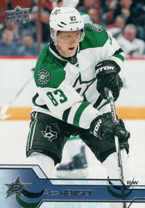 #59 Ales Hemsky Dallas Stars 2016-17 Upper Deck Series 1 Hockey Card DAS