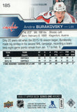 #185 Andre Burakovsky Washington Capitals 2016-17 Upper Deck Series 1 Hockey Card DAS