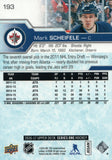 #193 Mark Scheifele Winnipeg Jets 2016-17 Upper Deck Series 1 Hockey Card DAS