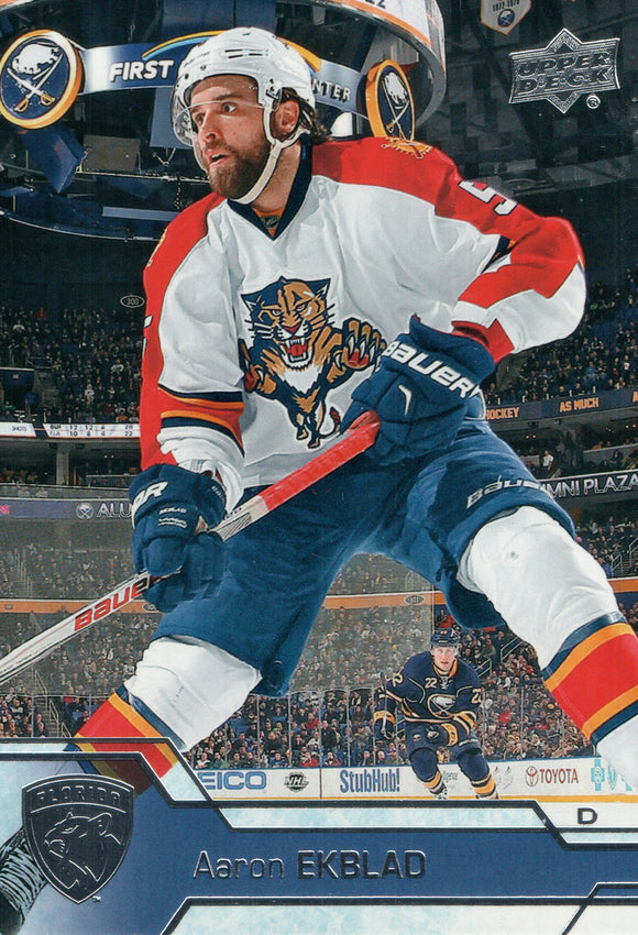 #79 Aaron Ekblad Florida Panthers 2016-17 Upper Deck Series 1 Hockey Card DAT