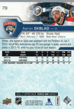 #79 Aaron Ekblad Florida Panthers 2016-17 Upper Deck Series 1 Hockey Card DAT