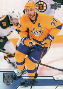 #86 Jeff Carter Los Angeles Kings 2016-17 Upper Deck Series 1 Hockey Card DAT
