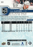 #90 Kyle Clifford Los Angeles Kings 2016-17 Upper Deck Series 1 Hockey Card DAT