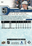 #92 Tyler Toffoli Los Angeles Kings 2016-17 Upper Deck Series 1 Hockey Card DAT