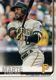 #253 Starling Marte Pittsburgh Pirates 2019 Topps Series 1 Baseball Card DAT