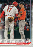 #266 Division's Finest Talk Shop Al West Studs Houston Astros 2019 Topps Series 1 Baseball Card DAT