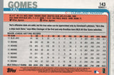 #143 Yan Gomes Cleveland Indians 2019 Topps Series 1 Baseball Card DAT