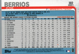 #302 Jose Berrios Minnesota Twins 2019 Topps Series 1 Baseball Card DAU