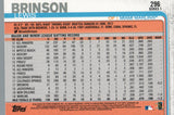 #296 Lewis Brinson Miami Marlins 2019 Topps Series 1 Baseball Card DAU