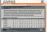 #337 Mychal Givens Baltimore Orioles 2019 Topps Series 1 Baseball Card DAU
