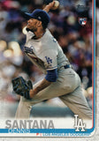 #95 Dennis Santana Rookie Los Angeles Dodgers 2019 Topps Series 1 Baseball Card DAU