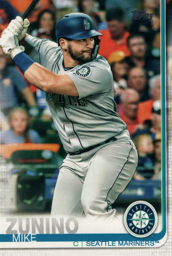 #11 Mike Zunino Seattle Mariners 2019 Topps Series 1 Baseball Card DAV