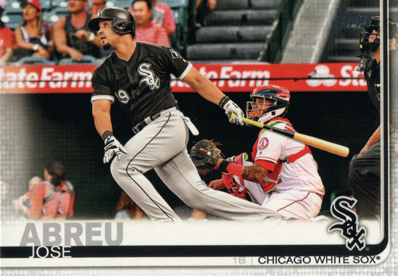 #46 Jose Abreu Chicago White Sox 2019 Topps Series 1 Baseball Card DAV
