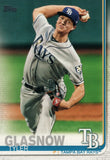 #115 Tyler Glasnow Tampa Bay Rays 2019 Topps Series 1 Baseball Card DAV