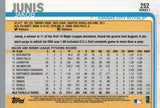 #252 Jakob Junis Kansas City Royals 2019 Topps Series 1 Baseball Card DAV