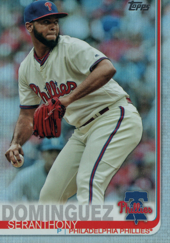 #127 Seranthony Dominguez Philadelphia Phillies 2019 Topps Series 1 Baseball Card DAW