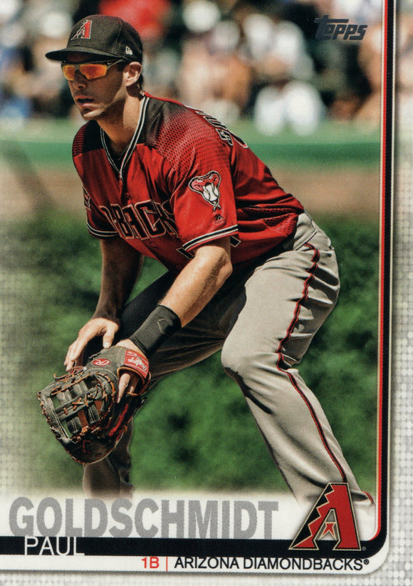 #297 Paul Goldschmidt Arizona Diamondbacks 2019 Topps Series 1 Baseball Card DAW