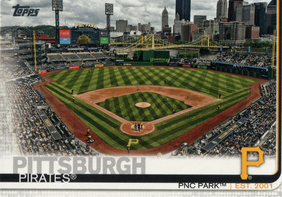 #48 PNC Park Pittsburgh Pirates 2019 Topps Series 1 Baseball Card DAW