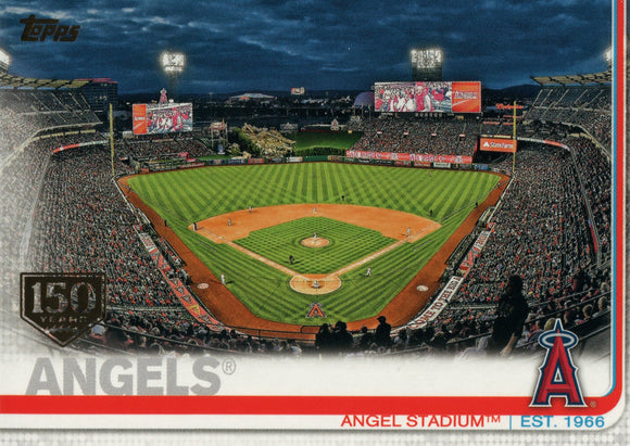 #26 Angel Stadium Los Angeles Angels 2019 Topps Series 1 Baseball Card DAW