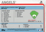#26 Angel Stadium Los Angeles Angels 2019 Topps Series 1 Baseball Card DAW