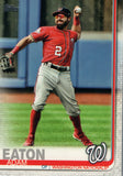 #316 Adam Eaton Washington Nationals 2019 Topps Series 1 Baseball Card DAX