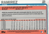 #223 Jose Ramirez Cleveland Indians 2019 Topps Series 1 Baseball Card DAX