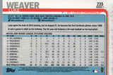 #235 Luke Weaver St Louis Cardinals 2019 Topps Series 1 Baseball Card DAX