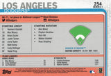 #254  Dodgers Stadium Los Angeles Dodgers 2019 Topps Series 1 Baseball Card DAX