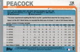 #136 Brad Peacock Houston Astros 2019 Topps Series 1 Baseball Card DAX