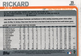 #35 Joey Rickard Baltimore Orioles 2019 Topps Series 1 Baseball Card DAY