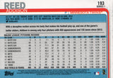 #193 Addison Reed Minnesota Twins 2019 Topps Series 1 Baseball Card DAY